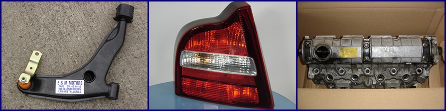 Volvo-achterlicht uit de voorraad onderdelen